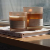 i deserve sanctuary - black cardamom & leather candle