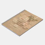 cover printed with logo and “i deserve” mantra written by our founder, tamara charese dimensions: 6.5" x 8.75" 80 black and white lined pages college ruled lay flat spiral binding