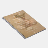 cover printed with logo and “i deserve” mantra written by our founder, tamara charese dimensions: 6.5" x 8.75" 80 black and white lined pages college ruled lay flat spiral binding