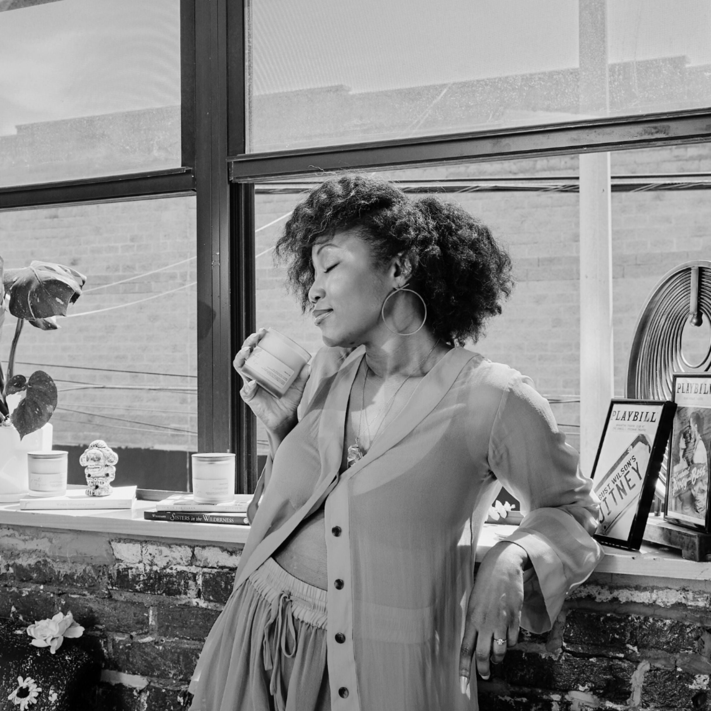 i deserve to bloom - silk loungewear