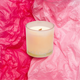 bca - i deserve tranquility candle - hibiscus, teakwood & sea salt