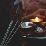 i deserve serendipity candle - nag champa & honeysuckle
