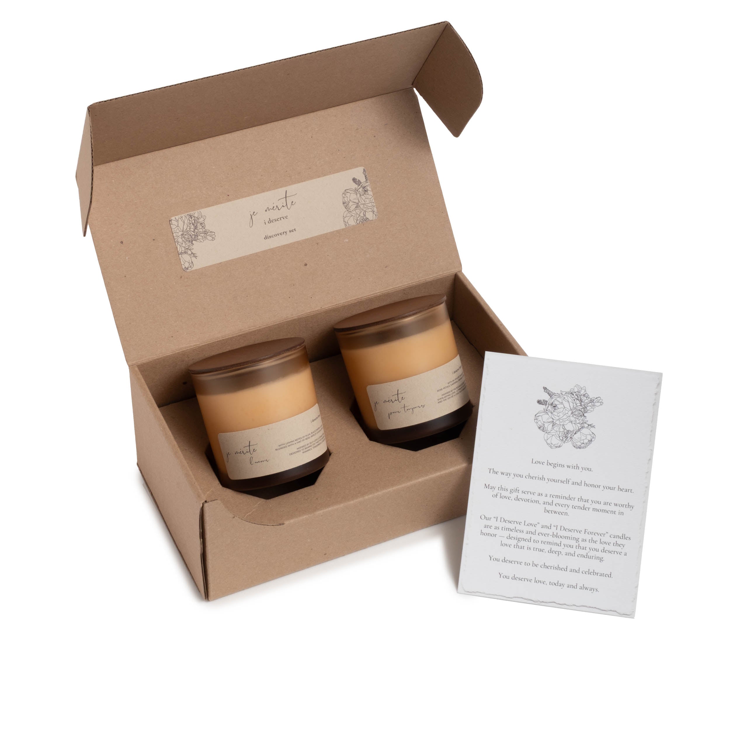 JE MÉRITE AROMATHERAPY DUOS - 8 OZ