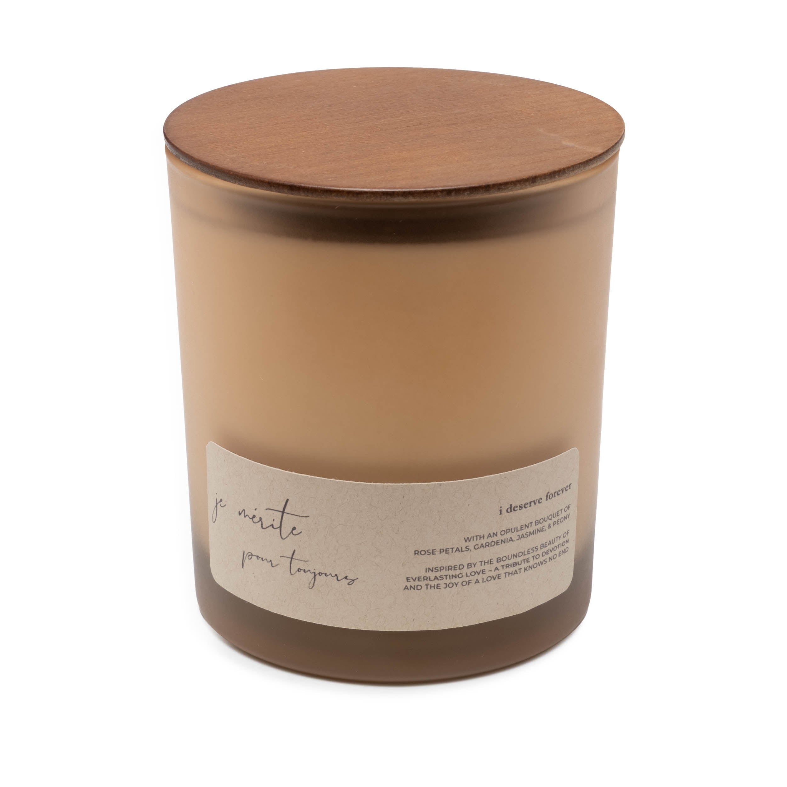 i deserve forever - lychee & rose candle