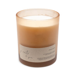i deserve peace candle - vanilla & lavender
