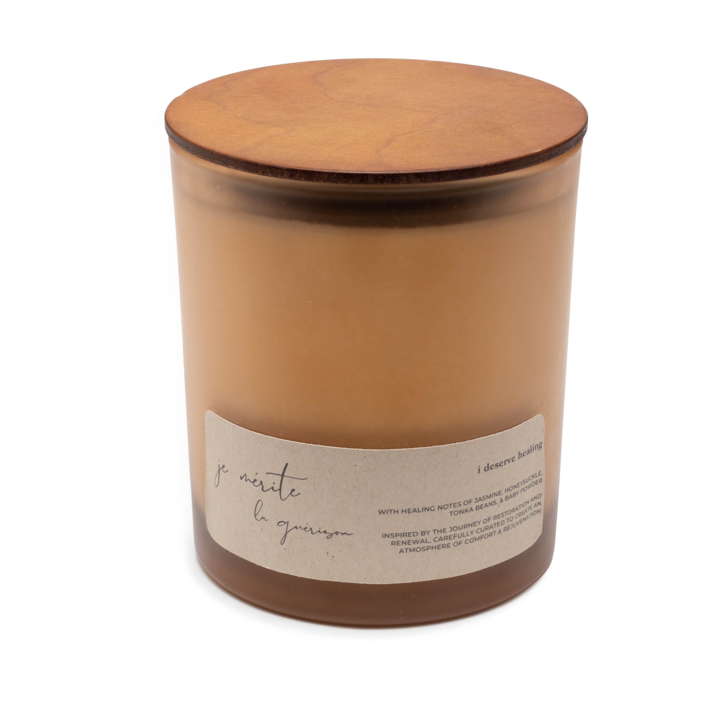 i deserve healing - jasmine & honeysuckle candle