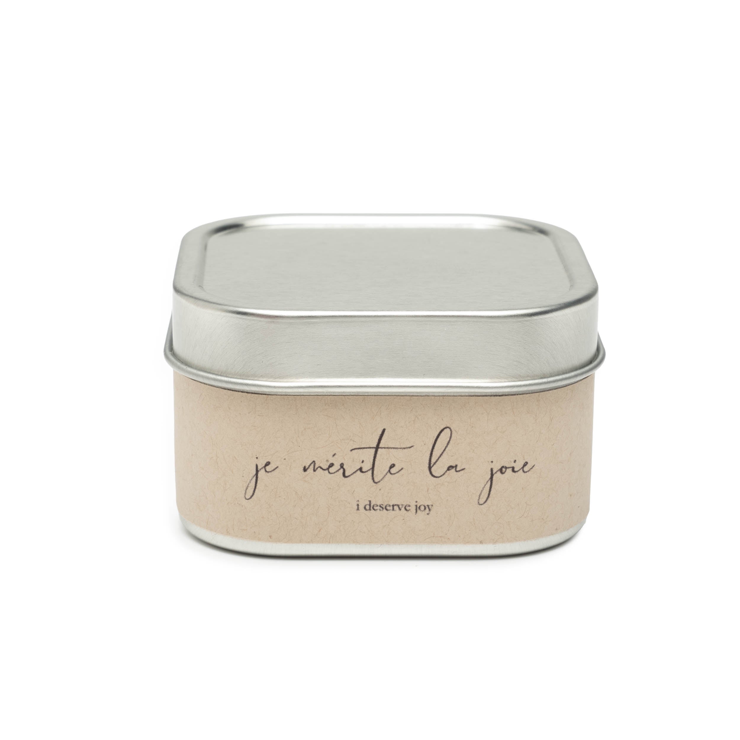 i deserve joy - honeydew melon & petrichor candle