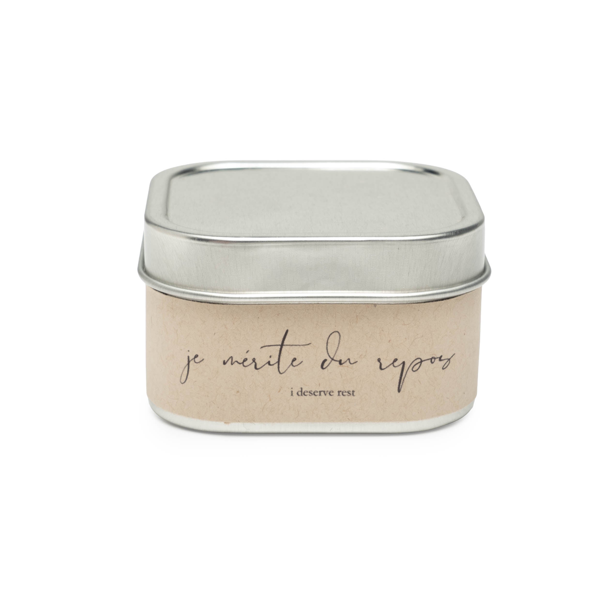 i deserve rest - eucalyptus & bergamot candle