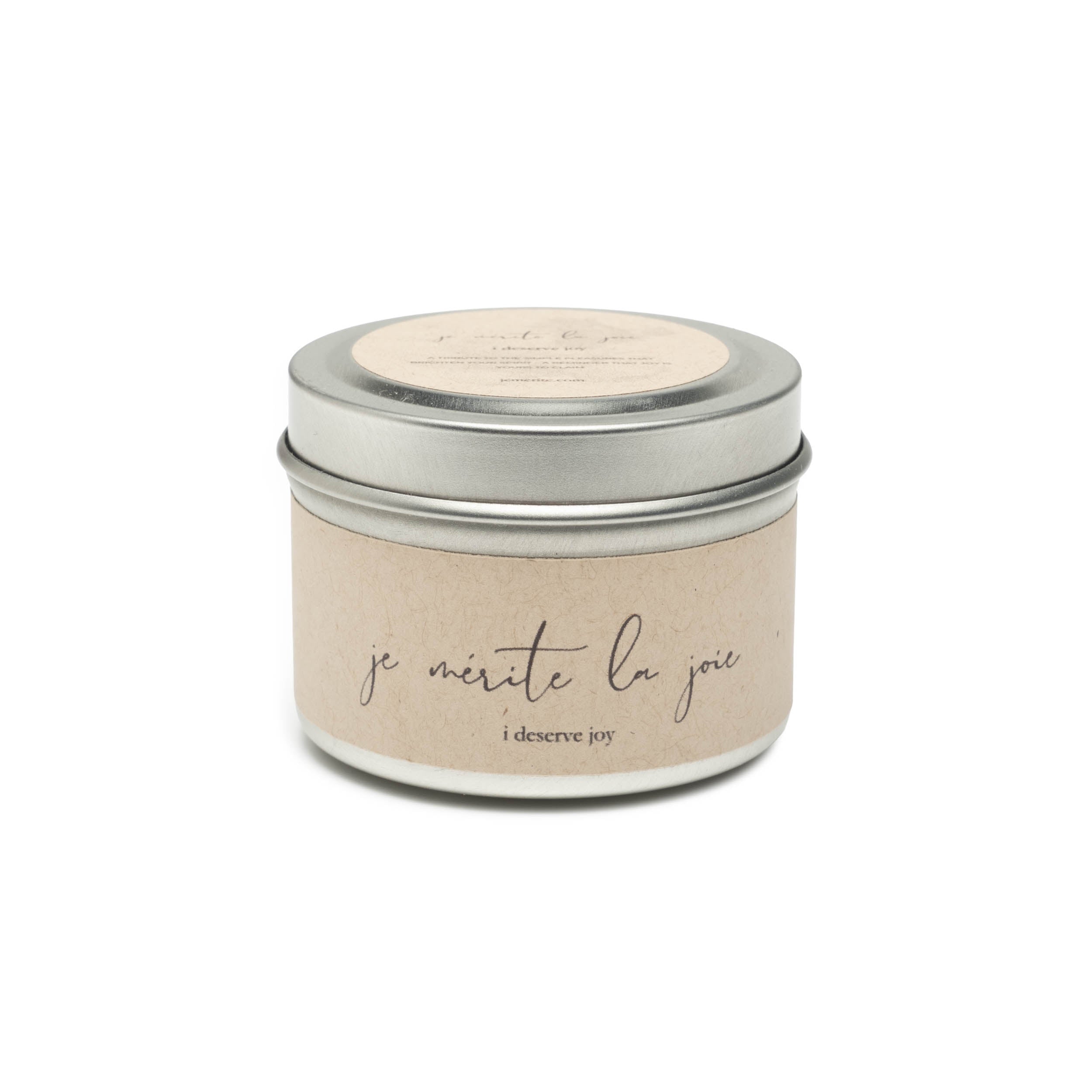 i deserve joy - honeydew melon & petrichor candle