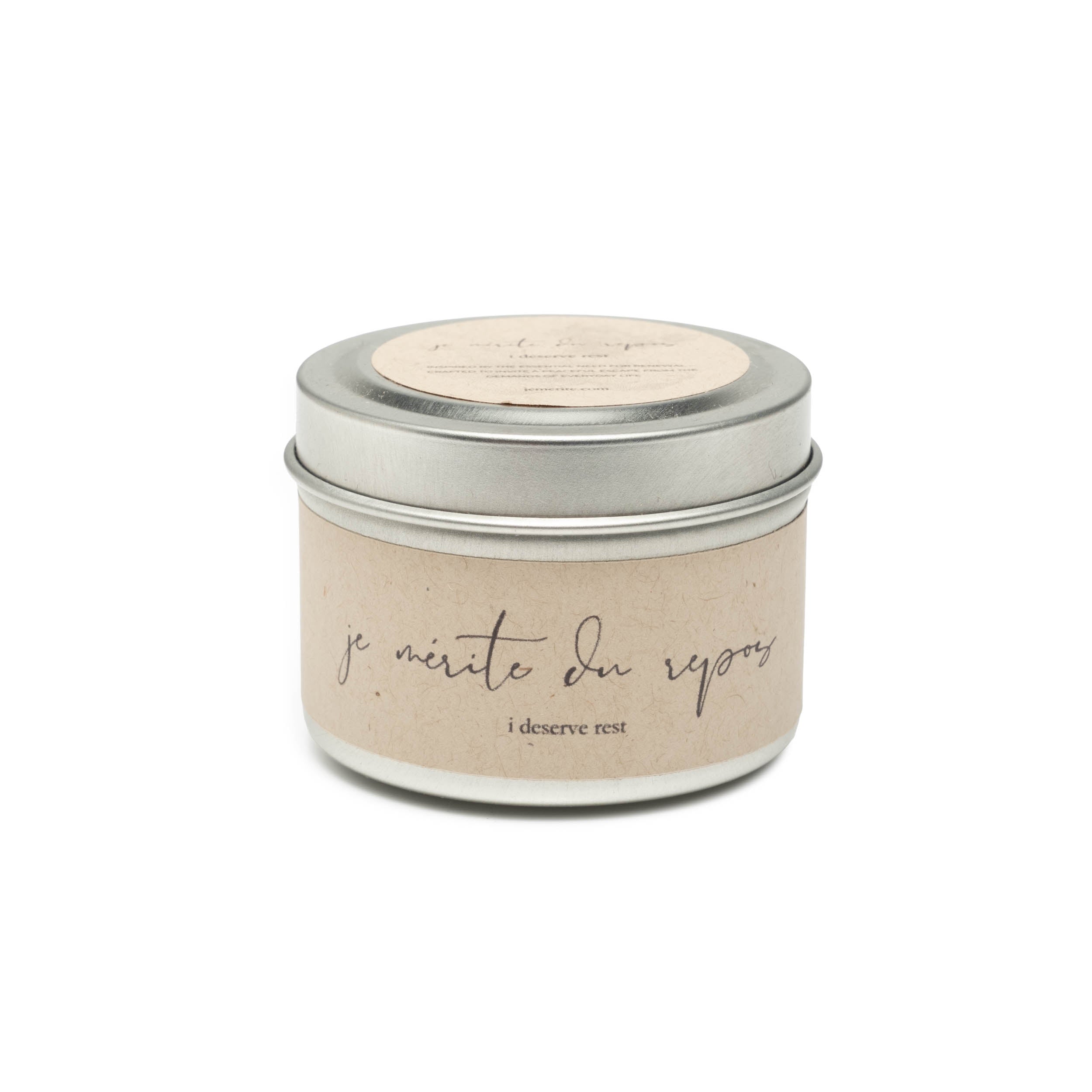 i deserve rest - eucalyptus & bergamot candle