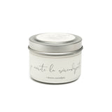 i deserve serendipity - nag champa & honeysuckle candle