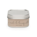 i deserve tranquility candle - hibiscus & teakwood