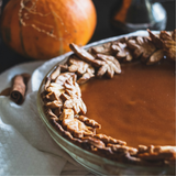 i deserve comfort candle - pumpkin spice, cinnamon, & buttercream