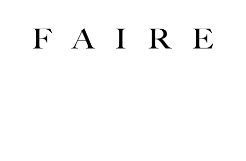 The word 'FAIRE' in black text on a white background