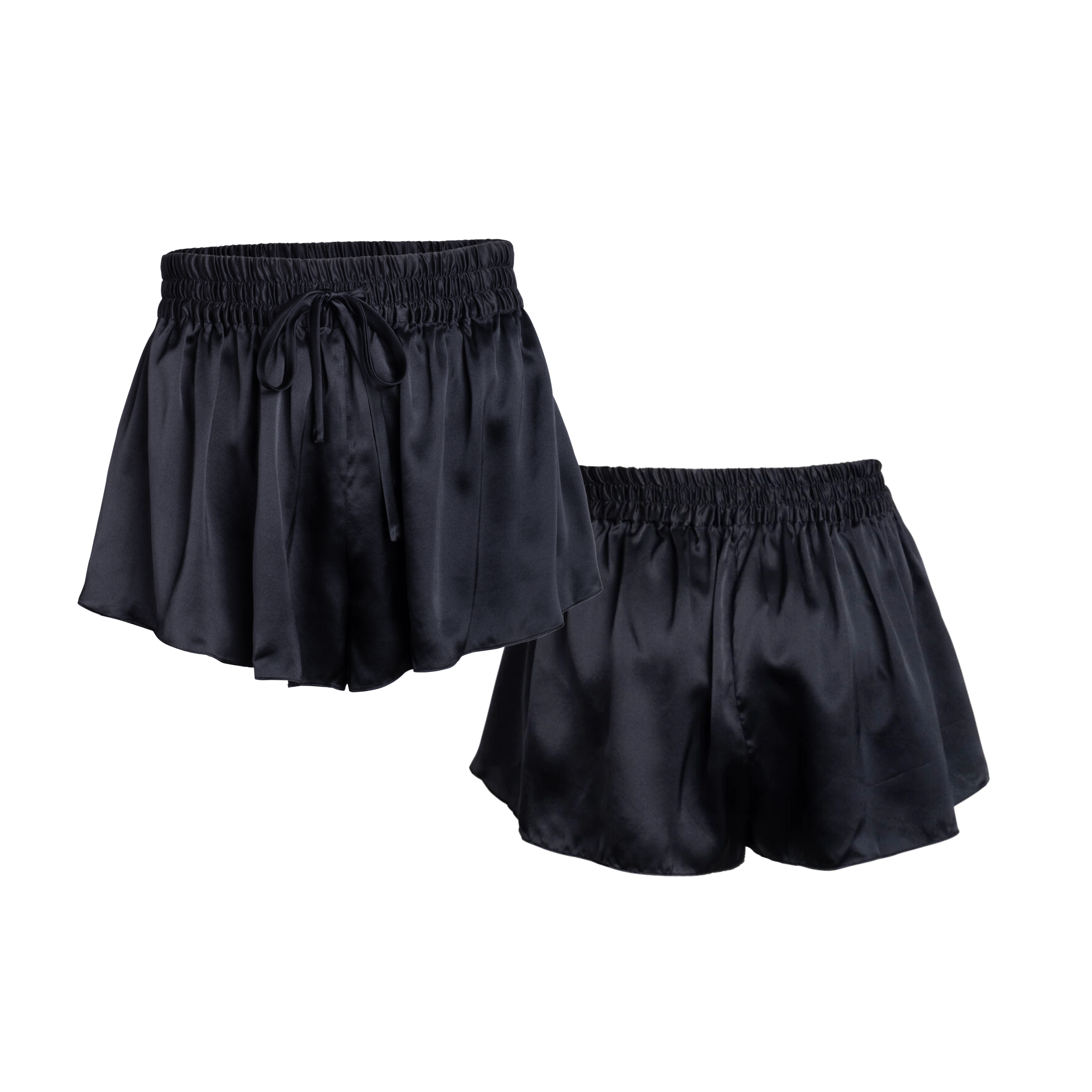 jemerite_camisole_and_pleated_tap_short_noire_385usd